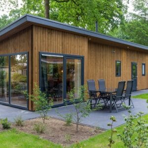 Wood Lodge Eco 6 personen met Hottub en Sauna-Berkenrhode-Vroegboekkorting
