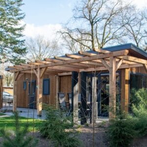 Heide Lodge Eco 4 personen met Wellness-Berkenrhode-Vroegboekkorting