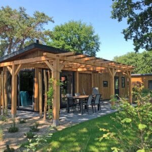 Heide Lodge Eco 6 personen met Hottub en Sauna-Berkenrhode-Vroegboekkorting